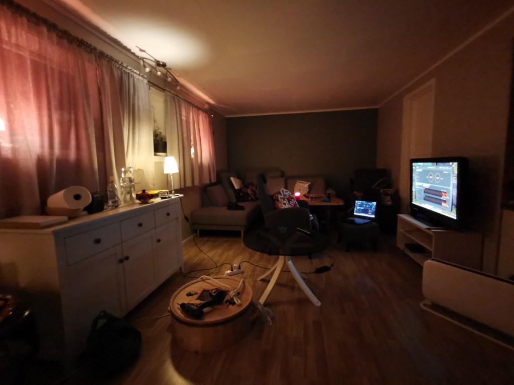 Helt nede i kjelleren… =)